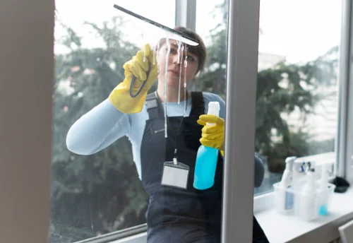 Nettoyage de vitres intérieures et extérieures à Mazères
